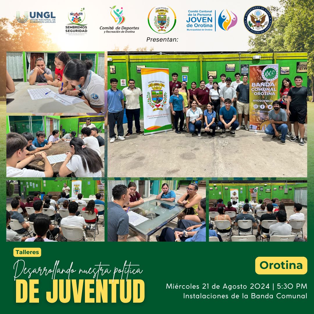 Talleres Política de Juventud